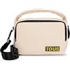 TOUS Beige Borsa a Tracolla Carol Soft 395901254 Donna
