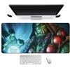 ITBT World of Warcraft Tappetino Mouse Gaming, Grande Anime Mouse Pad XXL 900x400mm Confortevole, Lavabile, 3mm Antiscivolo Tappetino Scrivania Supporto per Ufficio Computer, Adatto per computer e PC, N