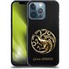 Head Case Designs Licenza Ufficiale HBO Game of Thrones Oro Targaryen Embossed Sigilli Custodia Cover Dura per Parte Posteriore Compatibile con Apple iPhone 13 PRO