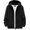 Kobilee Felpa Uomo Zip Leggera Felpe Offerta Invernale Hoodie Cerniera con Zip Sportivi Cotone Felpa con Cappuccio Sweater Manica Lunga Hoody Moda Pullover Sweatshirt