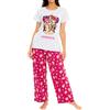 Harry Potter Pigiama per Donna Hogwarts Multicolore Small