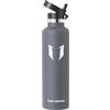 Super Sparrow Borraccia Termica, Acciaio Inox Bottiglia Termica - 1L - Senza BPA Borracce, Borraccia Bambini per Scuola, Sport, Campeggio, Yoga, Palestra, Ciclismo