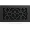 Decor Grates AC612-BLK Registro Pavimento, Ghisa Nera, 6 x 12