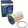 Bosch Filtro Diesel per Auto Bosch N0013 - Separa le particelle e l'acqua dal carburante, protegge il sistema di iniezione