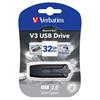 Verbatim - Memoria Usb V3 32 Gb-nero