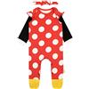 Disney Set di Tute da Notte e Fascia per Bambina Minnie Mouse Rosso 12-18 Mesi