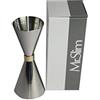 Mr Slim Jigger Cocktail, dosatore per alcool da 30-45 ml, prodotto in Giappone 30-45 ml argento