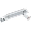 Eglo LED Lampada da soffitto Sarria, lampada da soffitto a 2 luci, faretti in metallo, lampada per soggiorno bianca e cromata, spot con lampadine GU10 a luce calda