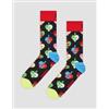 Happy Socks Braided Christmas Heart Sock Natale