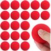 WanderGo 20 palline in spugna rosse, 4,5 cm, piccole palline in schiuma magiche, palline di spugna, magiche, piccole sfere di spugna, trucchi magici per Halloween