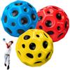 OSDUE Space Bouncing Balls, 3 pezzi Palline Rimbalzanti, Bounciest Light Foam Ball Pop Bouncing Ball, Giocattolo Sensoriale Rubber Bounce Ball, Facile da Impugnare e Catturare, per Atleti e Bambini