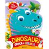 Giunti Psychometrics Dinosauri. Gioca e colora. Ediz. a colori