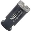 NBB Punta a tazza diamantata con M14, per foratura professionale a secco o ad umido su porcellana dura, ceramica, piastrelle, granito, marmo, veloce, durevole, per smerigliatrice angolare (Dia.28mm)