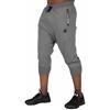 Gorilla Wear Knoxville-Pantaloni a 3/4 Tuta, Nero, L Uomo