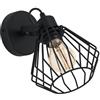 Eglo Lampada da parete Tabillano, lampada a soffitto vintage a 1
