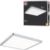 Paulmann 70994 - Pannello LED Atria Shine 293 x 293 mm, rettangolare, con 1 x 16 W, bianco caldo, cromato opaco, pannello di luce in plastica, 3000 K