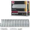 Paulmann 70829 Set Base Maxled 500, 10 M, 2700 K, Luce Bianca Calda, 53.5 W, 5500 Lumen, 72 Led, 24 V, In Plastica, Argento