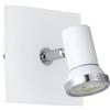 Eglo TAMARA 1 Faretto in Acciaio Cromato, 3.3 W, Bianco