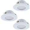 Eglo Pineda da Incasso LED, Bianco