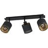 Eglo lampada da soffitto Esteperra, lampada da soffitto a 3 luci stile