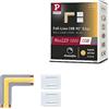 Paulmann 71122 MaxLED 1000 Strip LEDFull-Line COB angolo 90° 0,6W 1800lm/m 800LEDs/m dimmerabile 0m argentato plastica 2700K fascia LED ampliabile