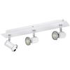 Eglo Tamara 1 Faretto GU10, 3.3 W, Bianco, Effetto Cromato