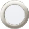 Eglo LED faretto da incasso Fueva 5, Ø 11,7 cm, Spot in Acciaio