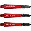 WINMAU Vecta Blade 6 Rosso Intermedio Steli di Freccette (Shafts) - 1 Set per Confezione (3 Alberi in Totale)