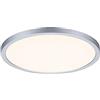 Paulmann 93052 Pannello LED a incasso Areo VariFit IP44 dimmerabile su 3 livelli 230 mm tondo 1x16 Watt cromo plastica 3000 K