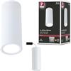 Paulmann 93105 Plafoniera LED Barrel rotonda 6W 470lm dimmerabile 100° 3-Step-Dim 60mm bianco opaco metallo 2700K incl. Coin LED sostituibile