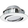 Eglo LED faretti da incasso Pineda, spot LED in plastica, lampada
