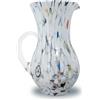 Gocce di Murano Brocca Buvette da 750 ml Made in Italy in Vetro Soffiato. Lavorati Secondo la Tradizione degli Artigiani di Murano, Caraffa da Tavolo Elegante