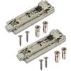 GAMOBIFER Base per Cerniere SALICE con Innesto e Sgancio Rapido. (Longitudinale, H00)