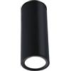 Paulmann 93107 Plafoniera LED Barrel rotonda 6W 470lm dimmerabile 100° 3-Step-Dim 60mm nero opaco metallo 2700K incl. Coin LED sostituibile