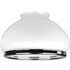 Westinghouse 8705340 Paralume Opal Dome Shade, Vetro, Bianco