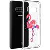 ZhuoFan Cover per Samsung Galaxy S10, Custodia Cover Silicone Trasparente con Disegni Ultra Slim TPU Morbido Antiurto 3D Cartoon Bumper Case Protettiva