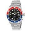 Invicta Pro Diver - Orologio da uomo in acciaio inossidabile con movimento al quarzo - 43 mm, Rosso / Blu