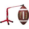 Wilson, Football americano, Treppiede ferma-palla Pro Kick, Rosso, Metallo, Pieghevole, Per palloni di dimensioni standard, WTF9913