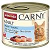 animonda Carny Adult, cibo umido per gatti, Pollo + Salmone 6 x 200 g