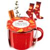 soxo Vin Brulè Calzini Donna Divertenti Idee Natale Regalo Originali Calze Regali Per Lei 35-40 Mulled Wine Calzini 1 Paia + Tazza