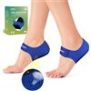 Welnove - Protezioni per tallone da donna, cuscinetti per sollievo dalla fascite plantare, supporto per tallone per dolore al tallone, sperone al tallone, tendinite d'Achille, tacchi secchi e