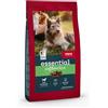 MERA Essential Soft Brocken, cibo per cani asciutto per tutte le razze di cani, cibo secco con proteine pollame, cibo sano con omega-3 e omega-6, crocchette semi-umide, 4 x 2 kg