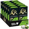 L'OR Capsule di caffè Lungo Elegante, 100 capsule compatibili Nespresso®*, confezione da 10 pezzi, 10 x 10 bevande