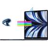 Arisase Pellicola proteggi schermo trasparente anti luce blu per MacBook Air 13.6 con M2 chip (Modello: A2681) 2022 rilasciato (13,6 pollici)
