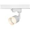 SLV faretto sistema trifase PURI TRACK QPAR51 vetro/faretto, spot LED, faretto a plafone, sistema a binari, illuminazione di interni / GU10 10W bianco
