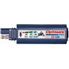 OptiMate TecMate OptiMATE USB O-100, Caricabatterie USB 2400 mA con display batteria a 3 LED, con protezione batteria veicolo