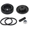 JNNJ Kit Di Eliminazione Del Tergicristallo Posteriore Dell'auto, Blocco Braccio Tergicristallo Posteriore Auto, Veicolo in Lega Di Alluminio Tergicristallo Posteriore Cancellare Plug Cover(Nero)