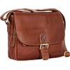 STILORD 'Lucian' Borsello uomo Borsetta donna Stile vintage in pelle Borsa piccola a tracolla in cuoio A5 per Tablet iPad da 10.1', Colore:cognac-marrone