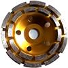 Ct&t Industrie Diamante mola Piatto Dischi abrasivi Ø 125 mm 22,23 mm fori 7 mm a denti doppi