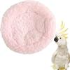 ROCKIA Caldo nido per uccelli, tappetino in cotone caldo per nido di conchiglie di cocco, strumento per dormire per uccelli con bordo ispessito per inseparabili, parrocchetti, calopsite e conuri